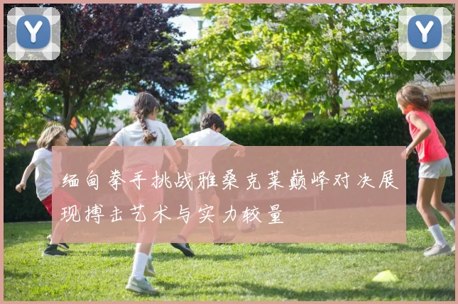 缅甸拳手挑战雅桑克莱巅峰对决展现搏击艺术与实力较量